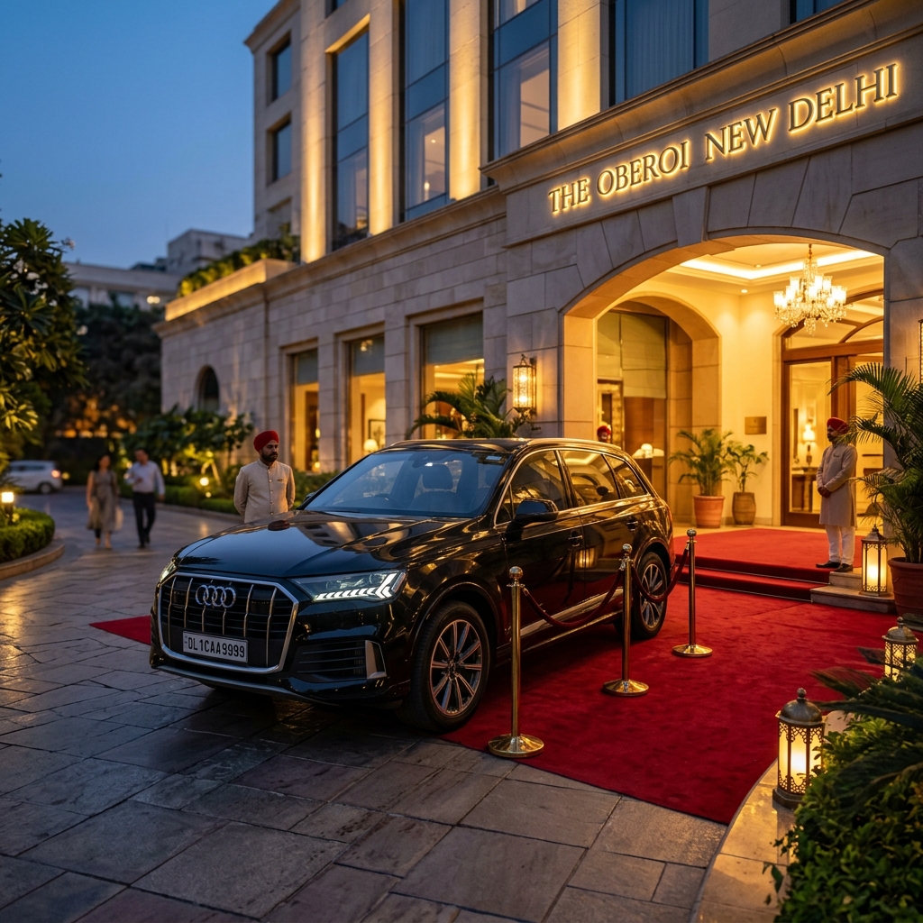 Audi Q7 at The Oberoi New Delhi