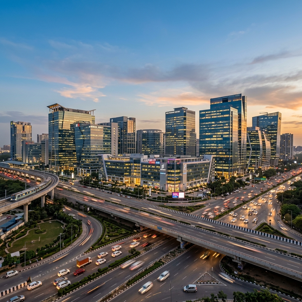 Gurgaon Skyline